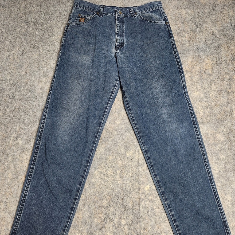 Wrangler Cowboy Cut Jeans Men 36x32 VTG USA Made Blue Denim 95401 NN Medium Wash